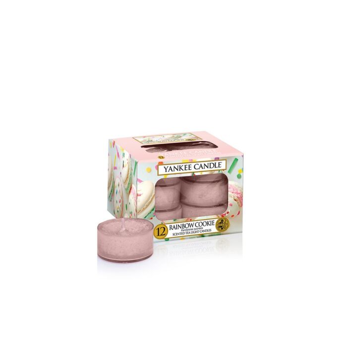 Yankee Candle Rainbow Cookie Pack Of 12 Tea Lights-1